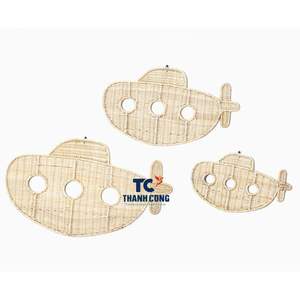 DÉCOR MURAL EN ROTIN POUR ENFANT Vente en gros du Offre Spéciale du Vietnam, haute qualité, meilleur prix, expédition rapide et conception personnalisée - Product Image 1