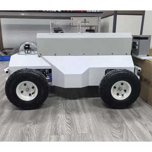 Robot de Inspección de Automóviles Inteligente con Suspensión 4WD, Conducción Automática, Chasis de Cableado Robótico con Dirección Delantera Ros Ackermann, Gran Venta - Product Image 5