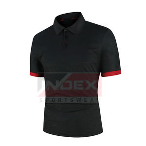 Polo à manches courtes pour hommes, séchage rapide, modèle solide 100% coton, chemises polo grande taille pour hommes - Product Image 6