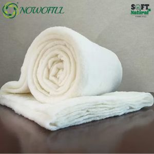 Guata de lana merina 100% para prendas y textiles para el hogar Material de patrón crudo - Product Image 5