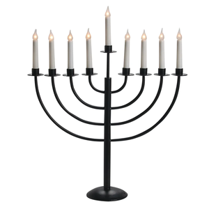 Wholesale Rate Fancy Menorah Classic Stylish Latest Arrival Metal Candle Stand Metal Candle Holder Traditional Design Handmade - Product Image 1