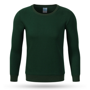 Adultes unisexe personnalisé solide meilleure qualité couleur polaire ras du cou à manches longues base à capuche - Product Image 3