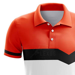 Nuevo estilo personalizable para polo hecho del mejor material Patrón sólido Tejido de punto Diseño personalizado - Product Image 4