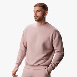 Sudadera Gymwear sostenible personalizada de alta calidad para hombres lavado con ácido Sunfaded Fleece bordado invierno actividades al aire libre - Product Image 6
