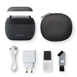 Tondeuse électrique à 5 lames avec technologie de détection intelligente pour hommes, utilisation humide/sèche, chargeur USB, lavable - Noir avec étui de voyage - Product Image 6