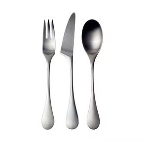 Ensemble de couverts en acier inoxydable au design élégant, ustensiles de table haut de gamme, ensemble de couverts pour hôtel, restaurant, table - Product Image 6