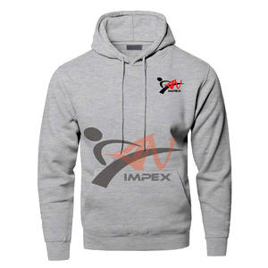 Haute qualité impression personnalisée Logo automne décontracté mode veste femmes hommes 100% coton pull ample solide motif sweat - Product Image 3