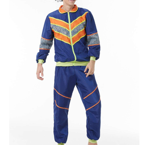 Streetwear respirant à la mode personnalisé survêtement coupe-vent nouveau design de survêtements à manches longues de couleur unie - Product Image 4