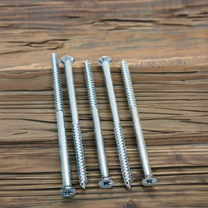 PDC Good Price Carbon Steel Countersunk Wood Screw Phillips <b>Drive</b> Coarse Thread Sharp Point Black Oxide Metric/Inch Class 4 - Product Image 1