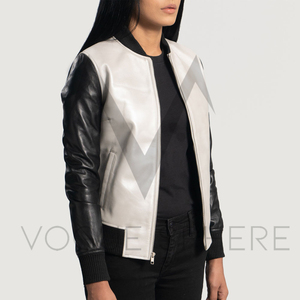 Chaqueta de cuero para mujer Primavera Otoño Chaqueta fina de cuero genuino Chaqueta corta de moda para mujer Abrigo - Product Image 2