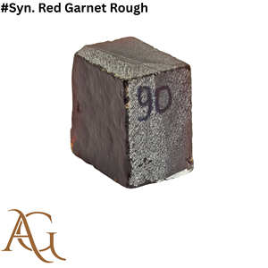 Granate Rojo de Laboratorio, Materia Prima Nano, Cristal Resistente al Calor, Grado de Facetado, para Tallado de Gemas, Sintético - Product Image 3