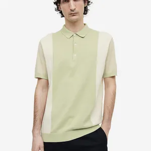 Pullover uni à la mode pour hommes Chemises grande taille coupe ajustée Polos décontractés à manches longues pour hommes - Product Image 1