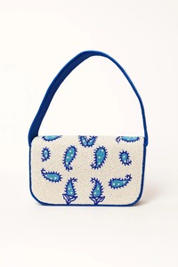 Bolso de Hombro Bordado con Cuentas de Lujo de Calidad de Exportación para Vestidos de Noche, Bodas y Ocasiones Especiales Disponible a Precio de Exportación - Product Image 4