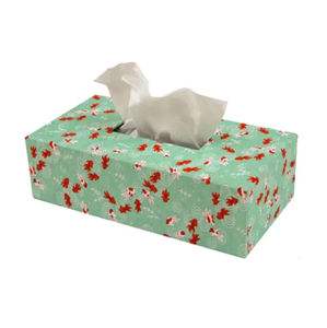 กล่องทิชชู่ไม้พร้อมกล่องพิมพ์อุปกรณ์ตกแต่งโต๊ะสำหรับการรับประทานอาหารในห้องครัวหรือการตกแต่งห้องนั่งเล่น - Product Image 1