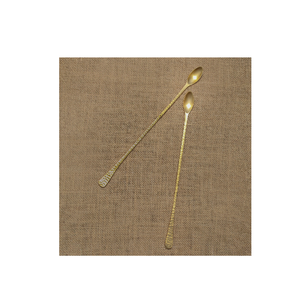 Cuillère à cocktail en métal pour produit personnalisé à long manche et à Offre Spéciale et agitateur à cocktail Win Bar Accessories - Product Image 3
