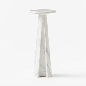 New Arrival Black Stone and Marble <b>Side</b> <b>Tables</b> with Stylish Marble Tops Premium <b>Silver</b> Stone and Marble <b>Side</b> <b>Tables</b> for Upscale - Product Image 3