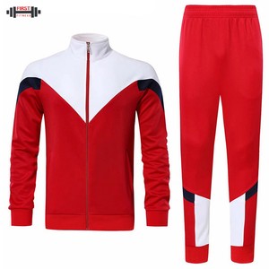 100% coton coupe-vent fermeture éclair survêtement hommes poids lourd Jogging veste pantalon piste ensemble hiver vêtements de sport respirant imprimé grande taille - Product Image 1