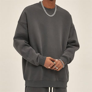 Ropa deportiva personalizada para hombre, sudadera de talla grande, Jersey de algodón y poliéster, sudadera para hombre, Sudaderas con cuello redondo para hombre - Product Image 4