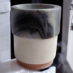 Ensemble de bain en albâtre haut de gamme Design naturel attrayant Accessoires de salle de bain en marbre Meilleure qualité pour les hôtels et l'hospitalité - Product Image 6