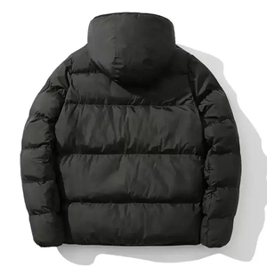 Veste matelassée pour homme fabriquée en usine certifiée, fabricant de vêtements écologiques - Product Image 5