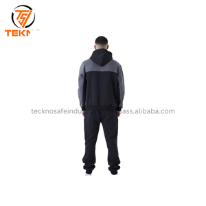 Sudadera con capucha de lana de gran tamaño Unisex XXL, ropa de invierno de alta calidad, logotipo personalizado, ropa de calle sólida transpirable, conjuntos con serigrafía - Product Image 6