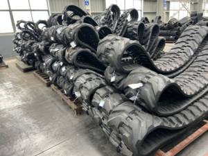 Robot Grasmaaier Rubberen Rupsbanden Voor <span class=keywords><strong>Kobelco</strong></span> Sneeuwscooter Graafmachinewiel 320*52.5*98 320*52.5*92 320*52.5*80 320*52.5*82 320*100*42 - Product Image 3