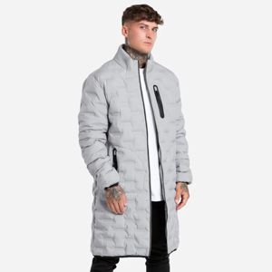 Elegante Chaqueta larga para hombre con ajuste cómodo y material resistente al agua para protección contra todo tipo de clima - Product Image 3