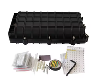 FTTH 12 24 48 96 144 Caja de cable de fibra óptica de núcleo IP68 Caja de empalme de cierre de tipo horizontal de fibra