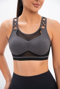 เสื้อชั้นในกีฬาโยคะแบบยืดได้สำหรับผู้หญิง เหมาะสำหรับการออกกำลังกาย ฟิตเนส วิ่ง และการออกกำลังกายในยิม ให้ความสบาย - Product Image 3