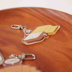 Llavero acrílico epoxi transparente personalizado libremente combinable - Product Image 5