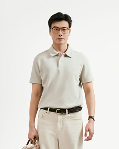 Chemise à manches courtes en tricot pour homme de haute qualité, imprimé, coupe ajustée, respirante, décontractée par Routine Vietnam - Product Image 1