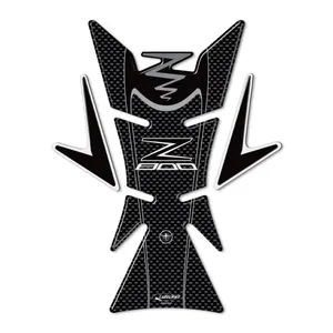 Adesivi Protettivi 3D per Serbatoio Moto Compatibili con Kawasaki Z800, Stile Carbonio - Product Image 2