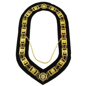 Top Design Personnalisé Vente Chaude Collier Maçonnique Chaîne Meilleure Notée À La Mode Conception Personnalisée économique premium Chaîne Maçonnique - Product Image 3