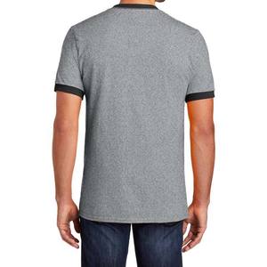 T-shirts pour hommes OEM, T-shirts unis, T-shirts graphiques oversize, T-shirts slim fit, T-shirts personnalisés en polyester et coton, T-shirts gris pour hommes, 2026 - Product Image 5