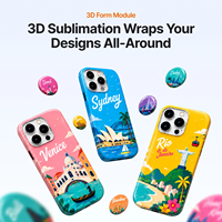Presse à sublimation 3D Wonderpress Xtool pour coques de téléphone, mugs, gobelets, touches de clavier, production de cadeaux personnalisés