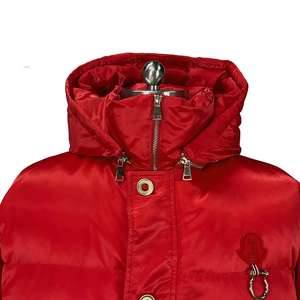 เสื้อแจ็คเก็ตพัฟเฟอร์แบบมีฮู้ดสำหรับผู้ชาย รุ่นใหม่ล่าสุด ผ้าหนา อุ่นสบายสำหรับฤดูหนาว คอตั้ง ระบายอากาศได้ดี พร้อมโลโก้สั่งทำพิเศษ - Product Image 2