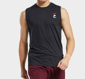 Débardeurs de sport décontractés pour hommes Gilet à capuche sans manches pour Fitness Running Plaid Loose Training Clothes pour adultes - Product Image 3