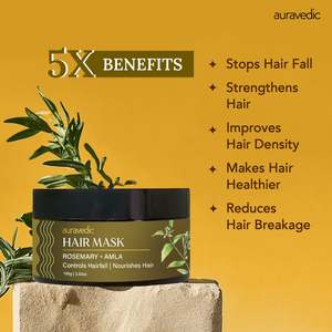 Masque capillaire nourrissant aux herbes pour cheveux secs et abîmés, hydratant et lissant, à l'huile d'argan et à la kératine biologique, soin capillaire en crème - Product Image 3