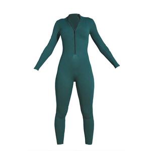 Mono de yoga para gimnasio transpirable hecho a medida para mujer, ropa de calle suave y sostenible, deportes con patrón sólido, servicio OEM disponible - Product Image 4