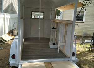 Remolque de vendedor móvil ¡Bar móvil, tienda de flores, remolque de panadería, estilo vintage! - Product Image 4