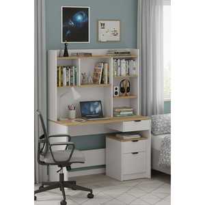 Étagère Harmony Rafl ekmeceli alma Masas + Keson Beyaz-Cadiz - Product Image 4