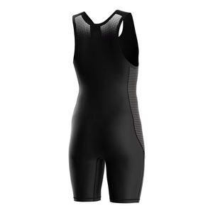 Servicio OEM Transpirable Secado rápido Gimnasio Levantamiento de pesas Uniforme Color sólido 100% Poliéster Transpirable Levantamiento de pesas Uniforme - Product Image 3