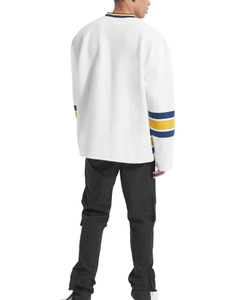 Maillot de hockey sur glace personnalisé par sublimation, uniforme sportif d'équipe, polyester respirant, séchage rapide, tenue durable 2025 - Product Image 6