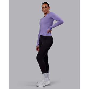 Camiseta Deportiva AeroFLX+ de Manga Larga sin Costuras - Top Atlético Deportivo Sólido - Product Image 2