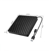 Super Lightweight Laptop High Speed Optical Drive Read/write Drive USB 3.0 and Type-C windows 10 Pro OEM DVD Optical Drive