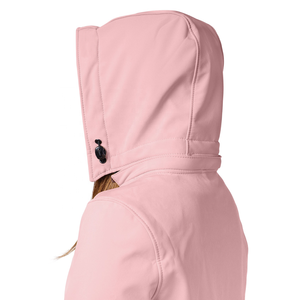 Chaqueta Deportiva Softshell Personalizada Unisex de Talla Grande, Impermeable, Cortavientos, Transpirable, con Parches Bordados de Corazón, para Exteriores - Product Image 4