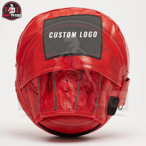 Almohadillas de Boxeo de Cuero PU - Objetivos de Boxeo Ligeros, Duraderos y Personalizables para Entrenamiento en Gimnasio - Product Image 3