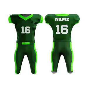 Conjuntos de Uniformes de Fútbol Americano, Uniformes de Poliéster en Blanco, Uniformes de Fútbol Americano de Malla Transpirable y Cómodos - Product Image 3