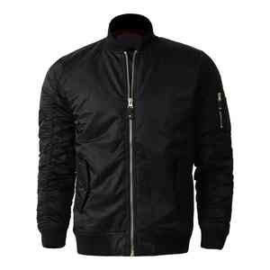 Mejor producto Chaquetas de bombardero para hombre Temporada de invierno Nuevo estilo Mejor diseño de moda Chaquetas de bombardero para hombre Chaqueta de material suave para hombre - Product Image 4