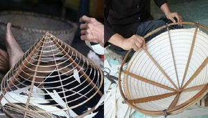 Sombrero de Paja Cónico de Hoja de Loto, Hermoso y Único, Sombrero Tradicional Vietnamita con el Mejor Precio para Exportación - Product Image 6